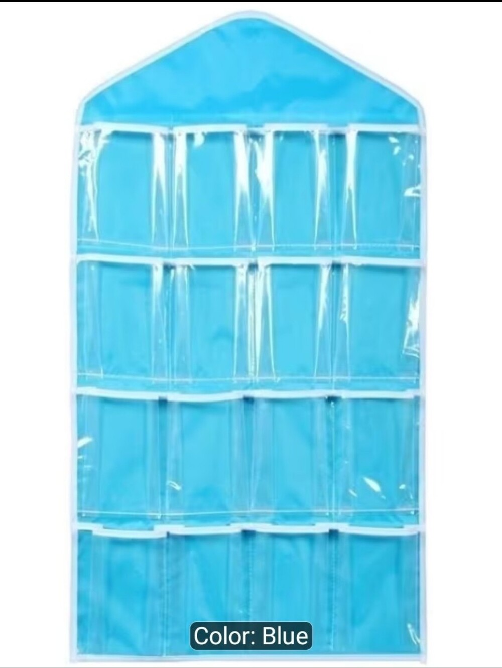 Hanging Shoe Organizer - Blue